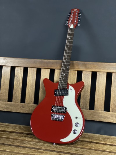 Danelectro 59x12 12 cordas Blood Red